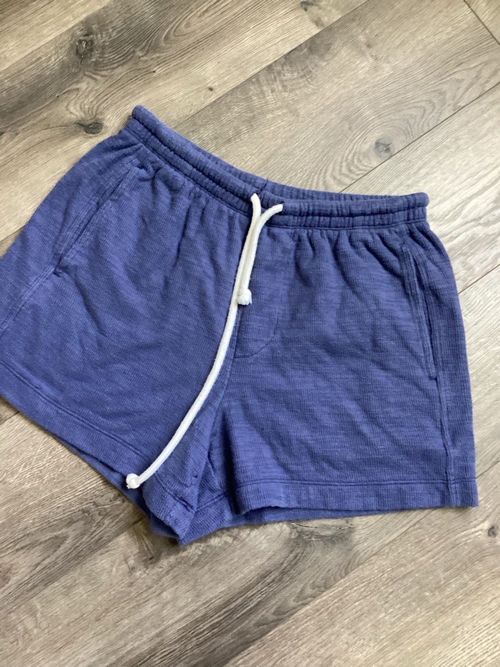 Aerie women’s size xs Casual Blue Knit Drawstring Shorts
